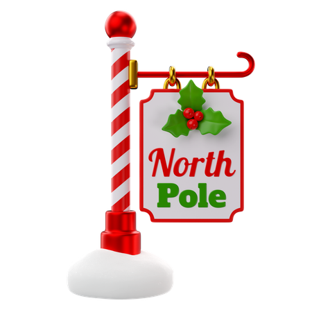 Polo Norte  3D Icon