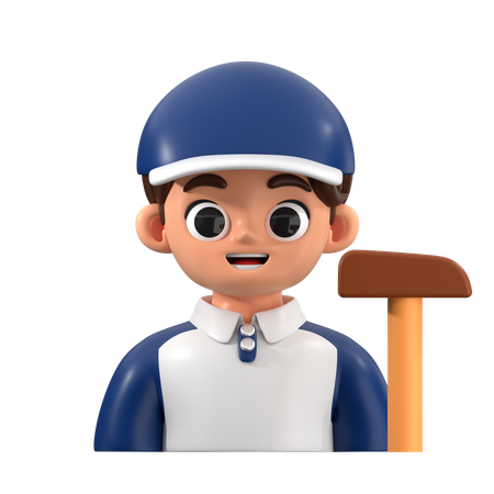 폴로 선수 아바타  3D Icon