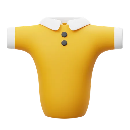 Polo Shirt  3D Illustration