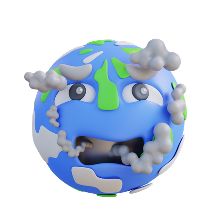 Poluição do ar  3D Icon
