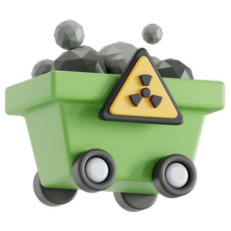 Poluição mineira  3D Icon