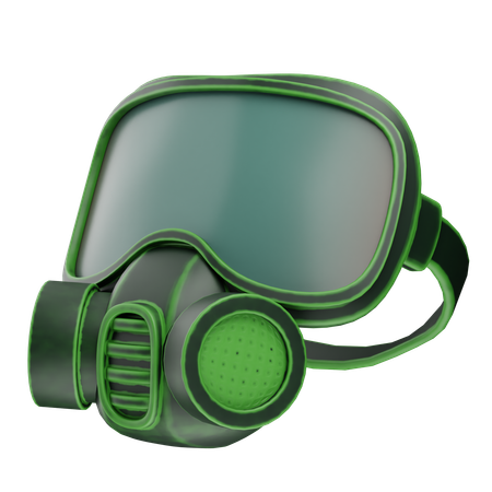 Polution mask  3D Icon