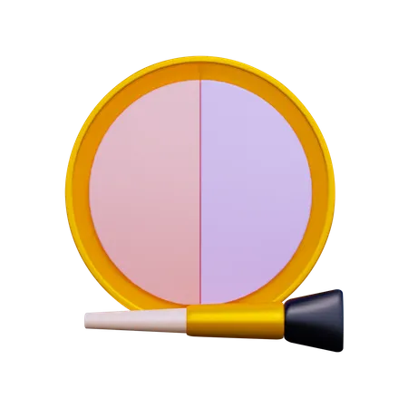 Polvo de maquillaje  3D Icon