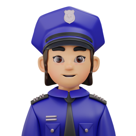 Polwan  3D Icon