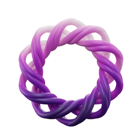 Poly-Twist-Knoten  3D Icon