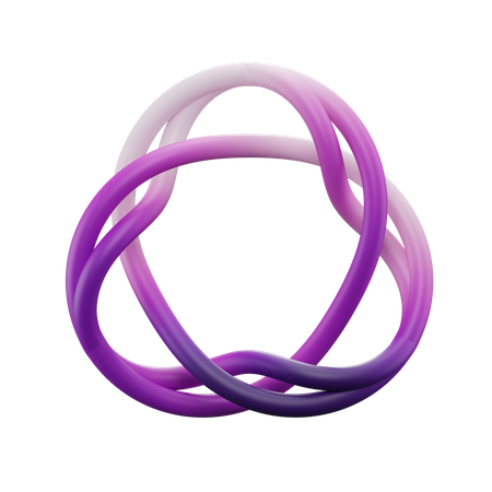 Poly-Twist-Knoten  3D Icon