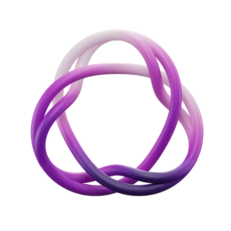 Poly-Twist-Knoten  3D Icon