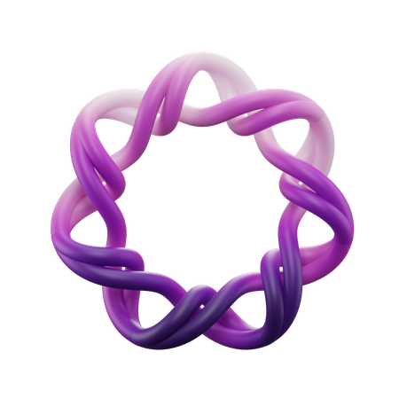 Poly-Twist-Knoten  3D Icon