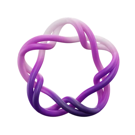 Poly-Twist-Knoten  3D Icon