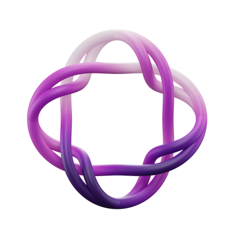 Poly-Twist-Knoten  3D Icon