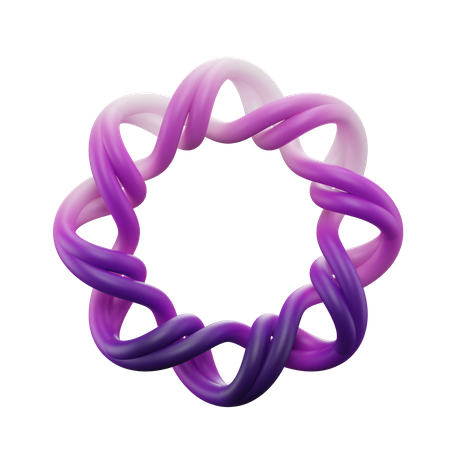 Poly-Twist-Knoten  3D Icon