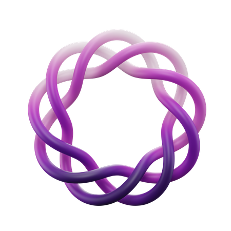 Poly-Twist-Knoten  3D Icon