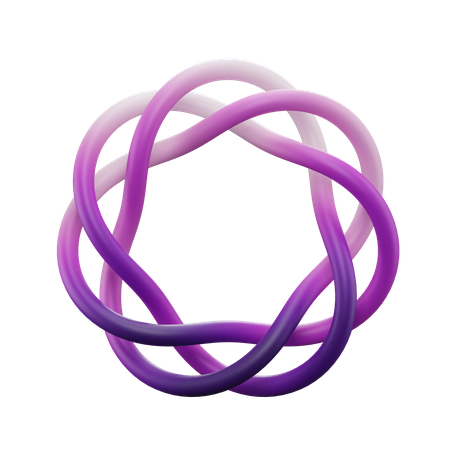 Poly-Twist-Knoten  3D Icon