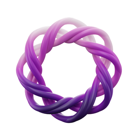 Poly-Twist-Knoten  3D Icon