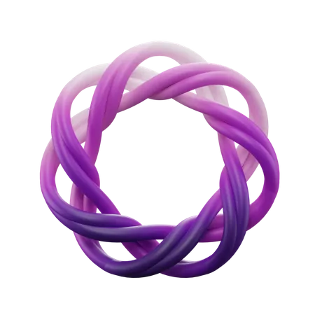 Poly-Twist-Knoten  3D Icon