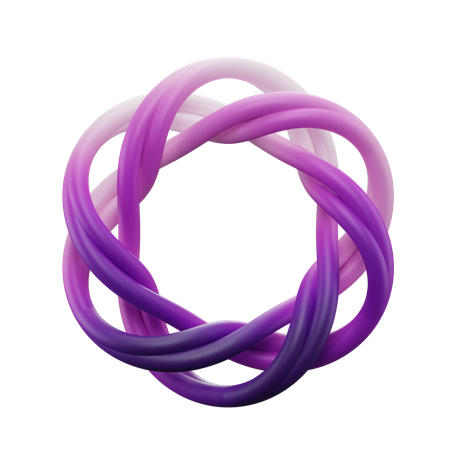 Poly-Twist-Knoten  3D Icon