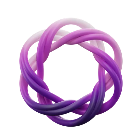 Poly-Twist-Knoten  3D Icon