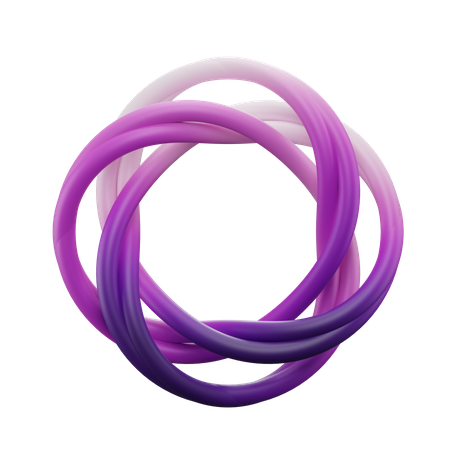 Poly-Twist-Knoten  3D Icon