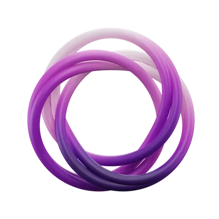 Poly-Twist-Knoten  3D Icon