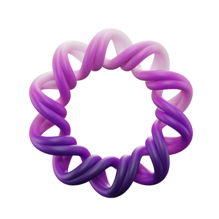 Poly-Twist-Knoten  3D Icon