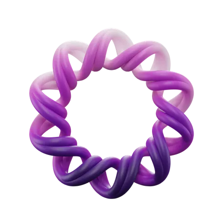 Poly-Twist-Knoten  3D Icon