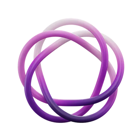 Poly-Twist-Knoten  3D Icon