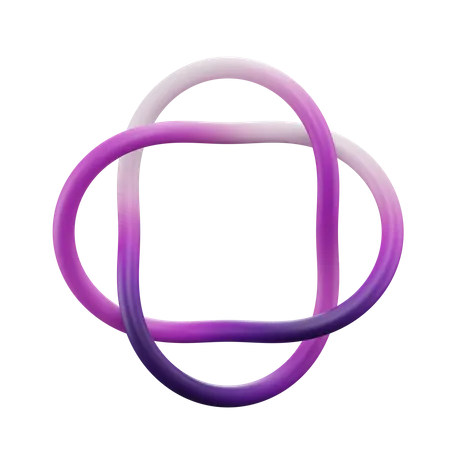 Poly-Twist-Knoten  3D Icon