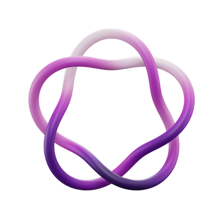 Poly-Twist-Knoten  3D Icon