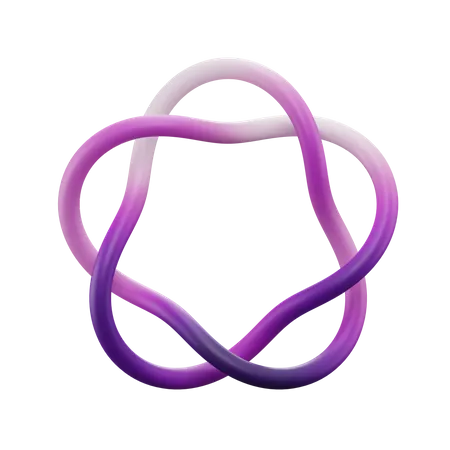 Poly-Twist-Knoten  3D Icon