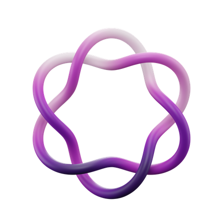 Poly-Twist-Knoten  3D Icon