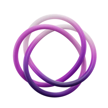 Poly-Twist-Knoten  3D Icon