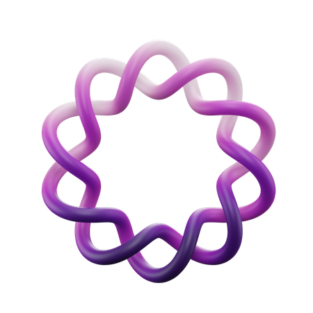 Poly-Twist-Knoten  3D Icon