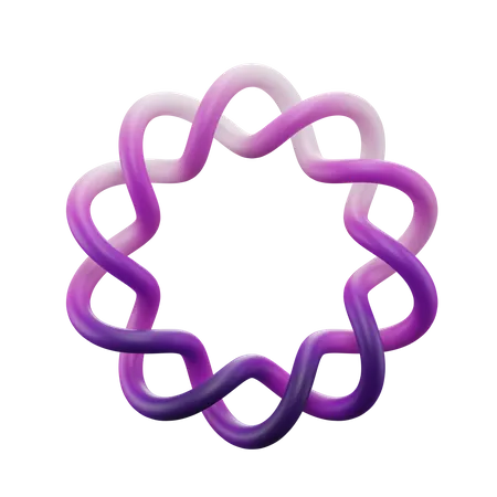 Poly-Twist-Knoten  3D Icon