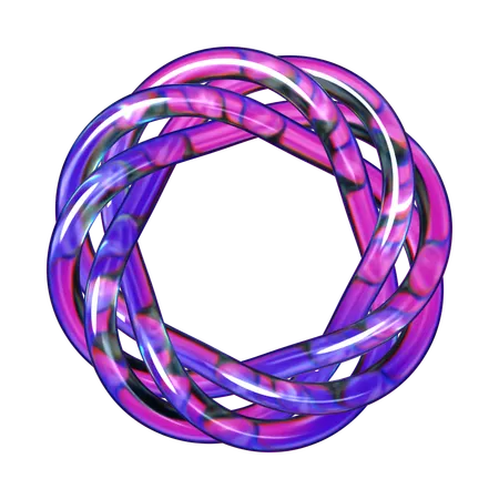 Poly Twist Knots  3D Icon