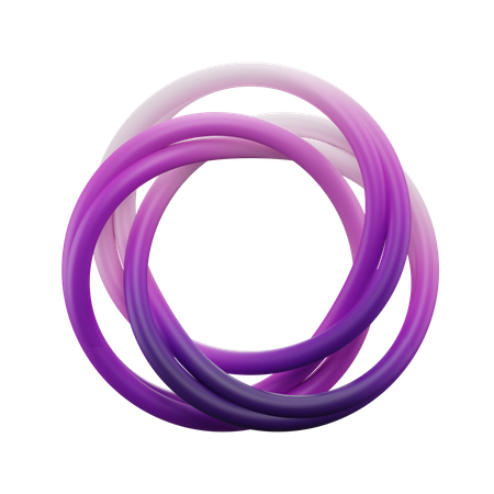 Poly Twist Knots  3D Icon