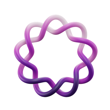 Poly Twist Knots  3D Icon