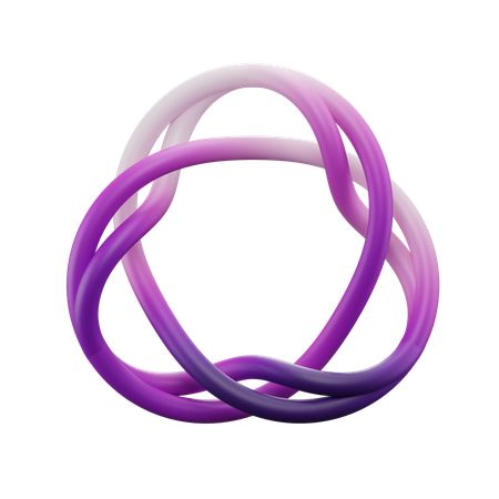 Poly Twist Knots  3D Icon