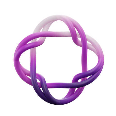 Poly Twist Knots  3D Icon