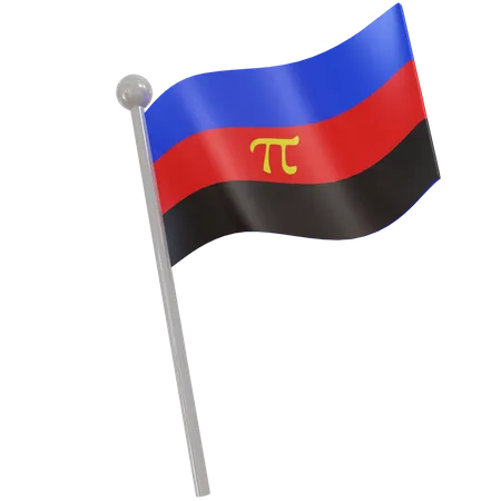 Polyamory Flag  3D Flag