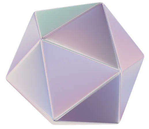 Polygon  3D Icon