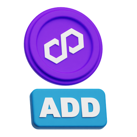Polygon Add  3D Icon