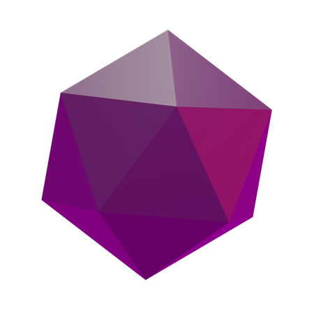 Polygon Basic Geometry  3D Icon