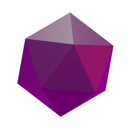 Polygon Basic Geometry  3D Icon
