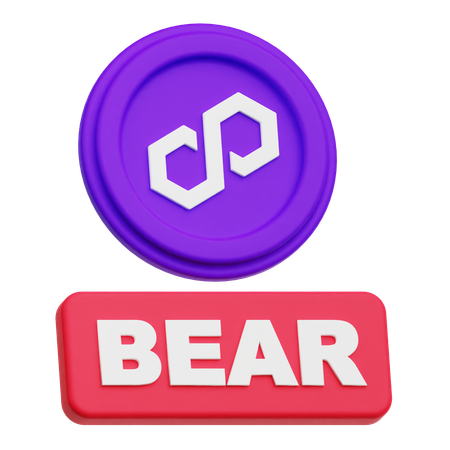 Polygon Bear  3D Icon