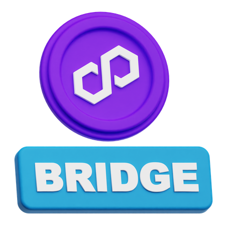 Polygon Bridge  3D Icon