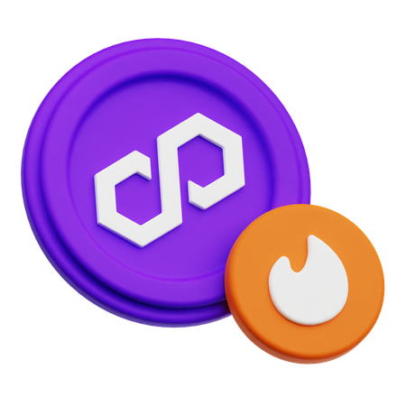 Polygon Burn  3D Icon
