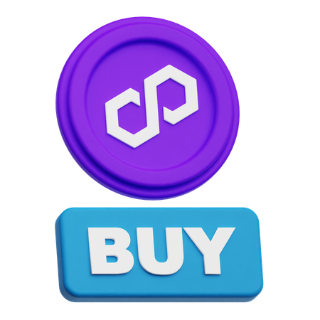 Polygon Buy  3D Icon