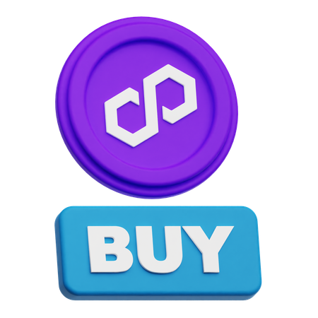 Polygon Buy  3D Icon