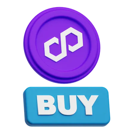 Polygon Buy  3D Icon