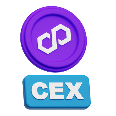 Polygon Cex  3D Icon